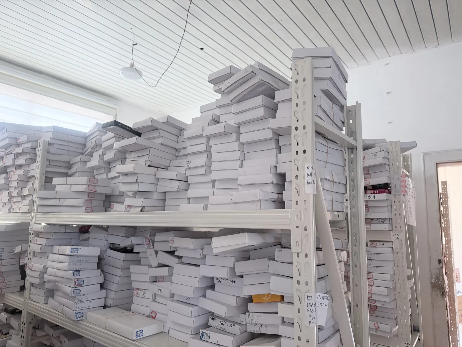 Organized product stock at DIYAO factory